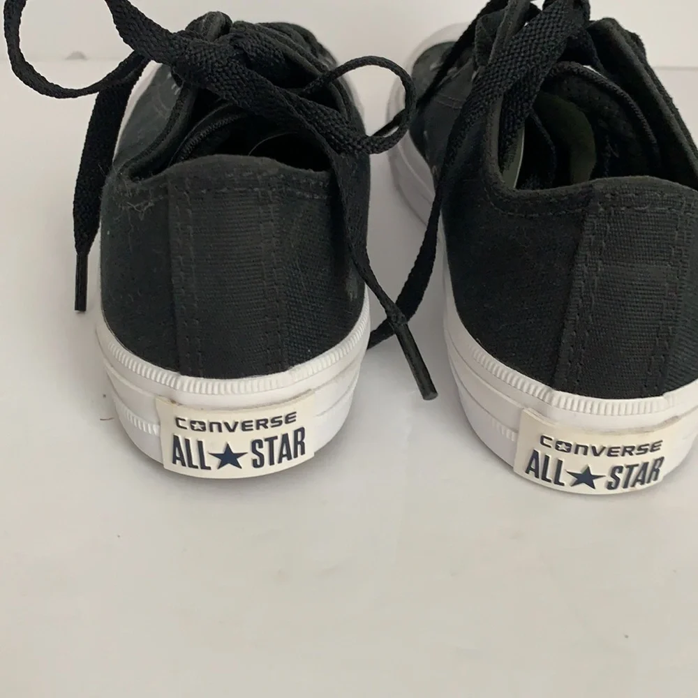 Converse Youth Low-Top Chucks Tennis Shoes Black 1